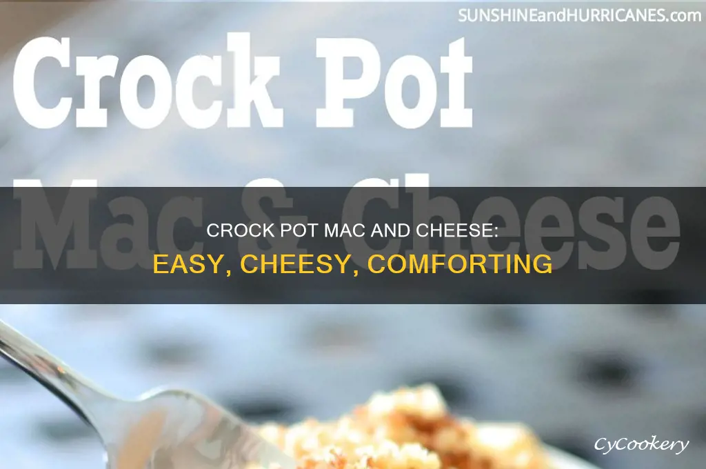 how to cook crock pot mac and cheese