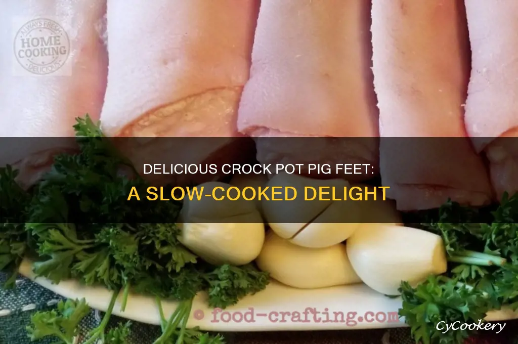 how to cook crock pot pig feet