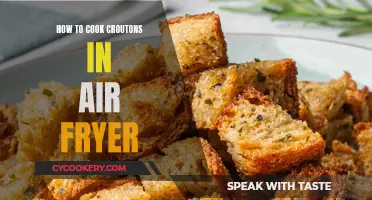 Air Fryer Croutons: Quick, Crispy, and Delicious!