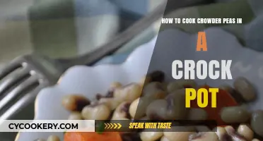 Crowder Peas: Crock-Pot Cooking Perfection