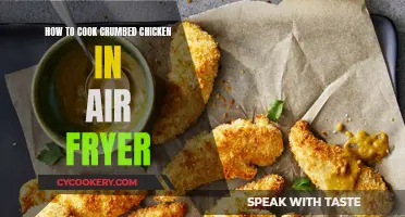 Air-Fried Crumbed Chicken: A Quick, Crispy Treat