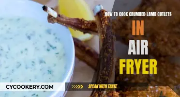 Air-Fried Crumbed Lamb Cutlets: Quick, Crispy, and Delicious!