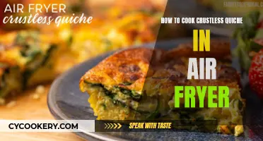 Air-Fryer Crustless Quiche: Quick, Easy, and Delicious!