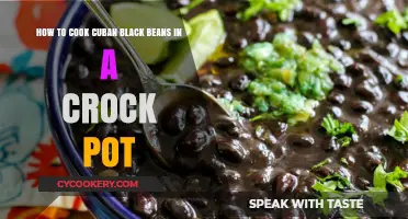 Crock-Pot Cuban Black Beans: A Simple, Savory Delight