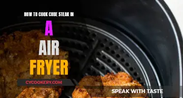 Air-Fryer Cube Steak: Quick, Crispy, and Delicious