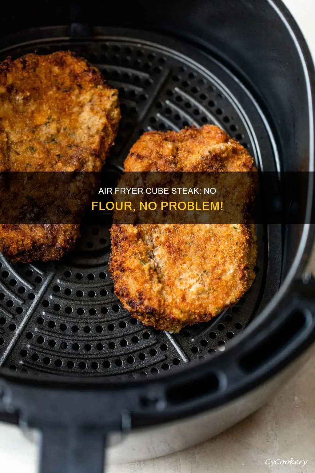 how to cook cube steak without flour in air fryer