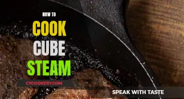 Steaming Cube Steak Perfection: A Simple Guide