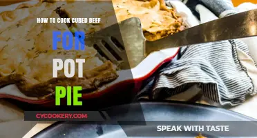 Beefy Pot Pie: Cooking Cubed Beef to Perfection