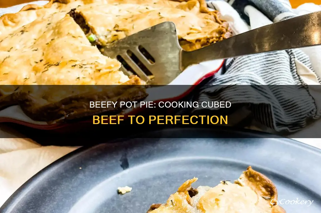 how to cook cubed beef for pot pie