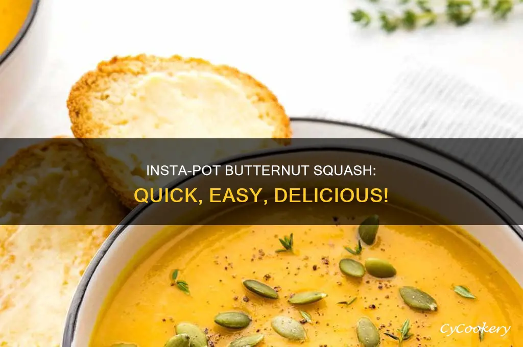 how to cook cubed butternut squash in instat pot