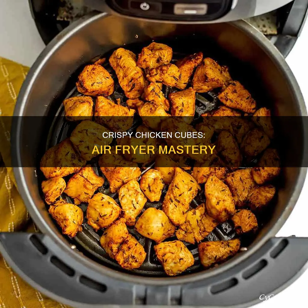 how to cook cubed chicken in air fryer