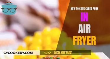 Air-Fryer Cubed Pork: Quick, Crispy, and Delicious