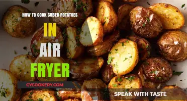 Crispy, Golden Cubed Potatoes: Air Fryer Mastery