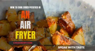Air-Fried Cubed Potatoes: Quick, Crispy, and Delicious!