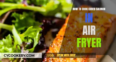 Air-Fryer Cubed Salmon: Quick, Easy, Delicious