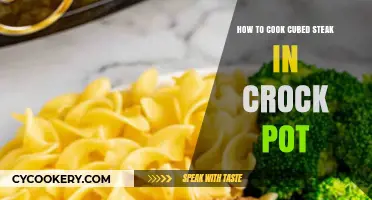 Crock Pot Cubed Steak: Tender and Delicious