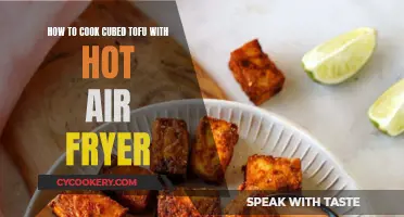 Crispy Tofu Cubes: Air Fryer Magic!