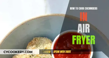 Air-Fried Cucumbers: A Quick, Tasty Treat