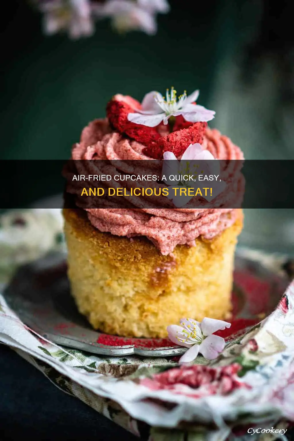 how to cook cupcakes in air fryer