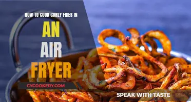 Crispy Curly Fries: Air Fryer Magic