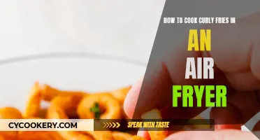Air-Fryer Curly Fries: Quick, Crispy, and Delicious