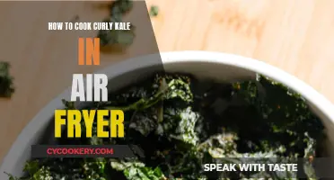 Crispy Curly Kale: Air Fryer Magic in 10 Minutes