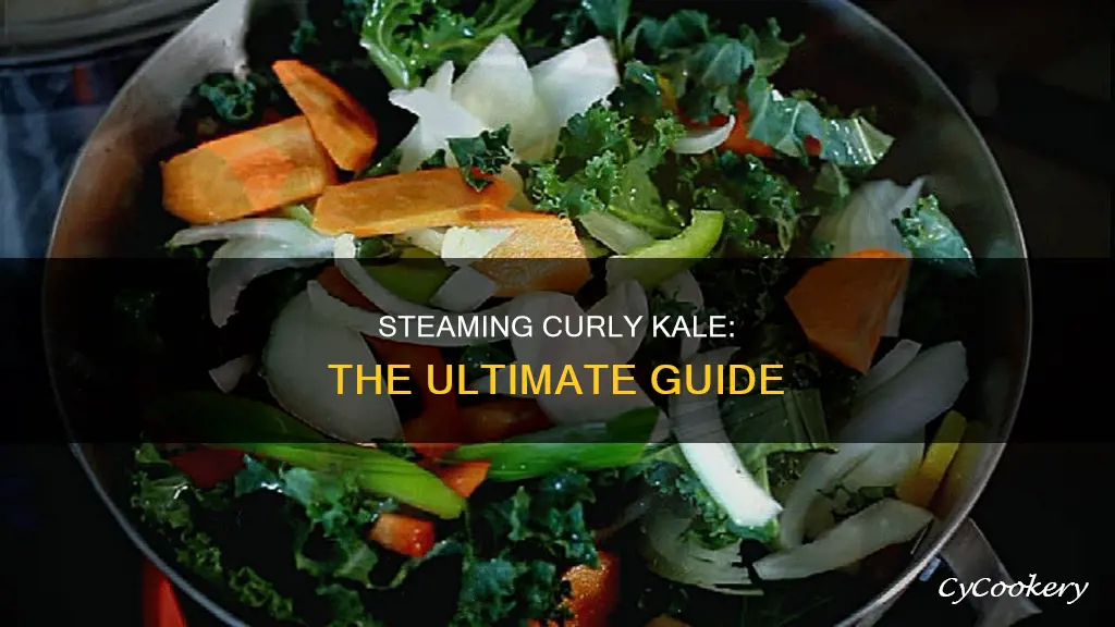 how to cook curly kale steam