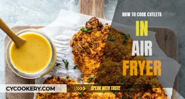 Air-Fryer Cutlets: Quick, Crispy, and Delicious!