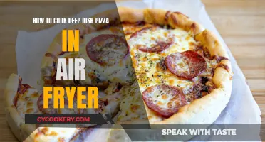 Crispy Deep Dish Pizza: Air Fryer Magic!