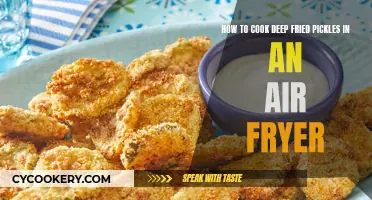 Crispy, Golden Pickles: Air Fryer Deep-Frying Made Easy