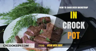 Deer Backstrap: Crock Pot Cooking Guide