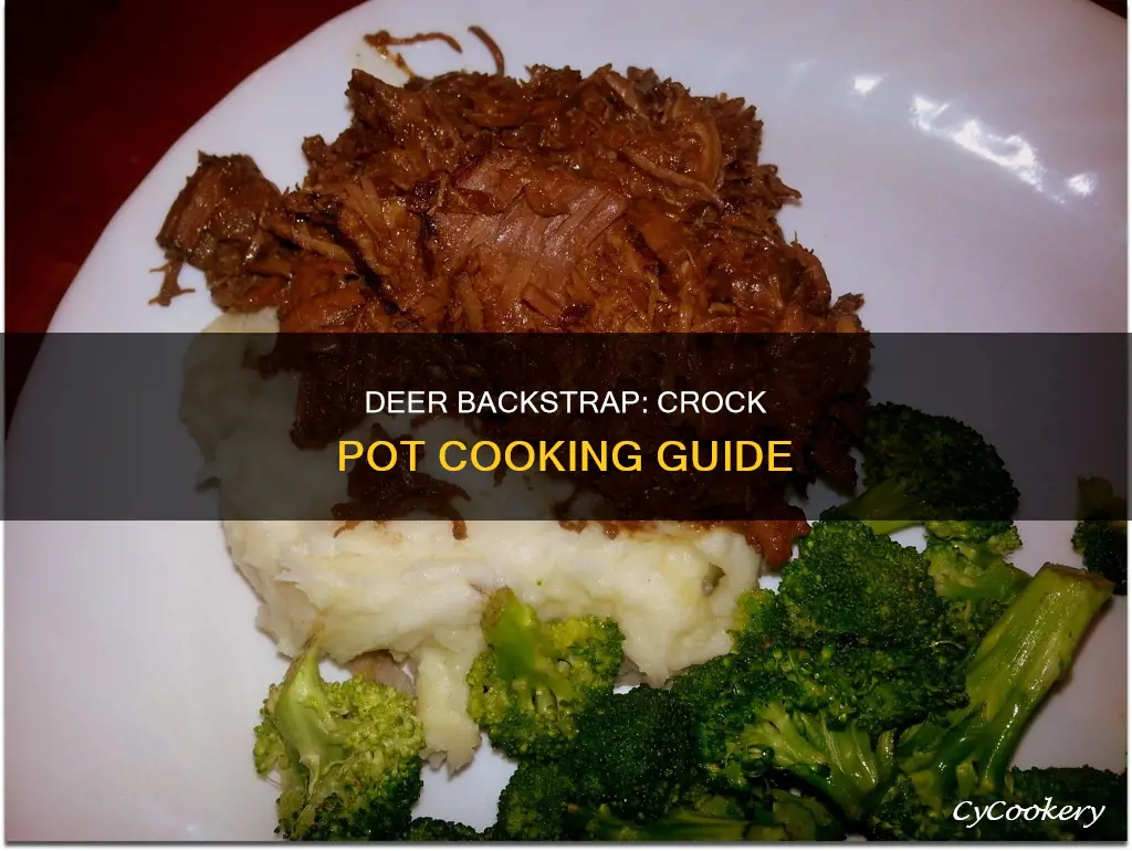 how to cook deer backstrap in crock pot
