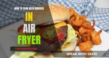 Air-Frying Deer Burgers: A Quick, Crispy Treat