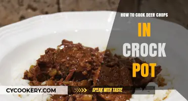 Deer Chops in a Crock Pot: Tender and Delicious