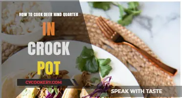 Deer Hind Quarter: Slow-Cooked Perfection