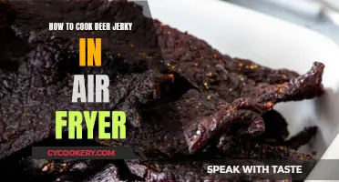 Air-Fryer Deer Jerky: A Quick, Tasty Treat
