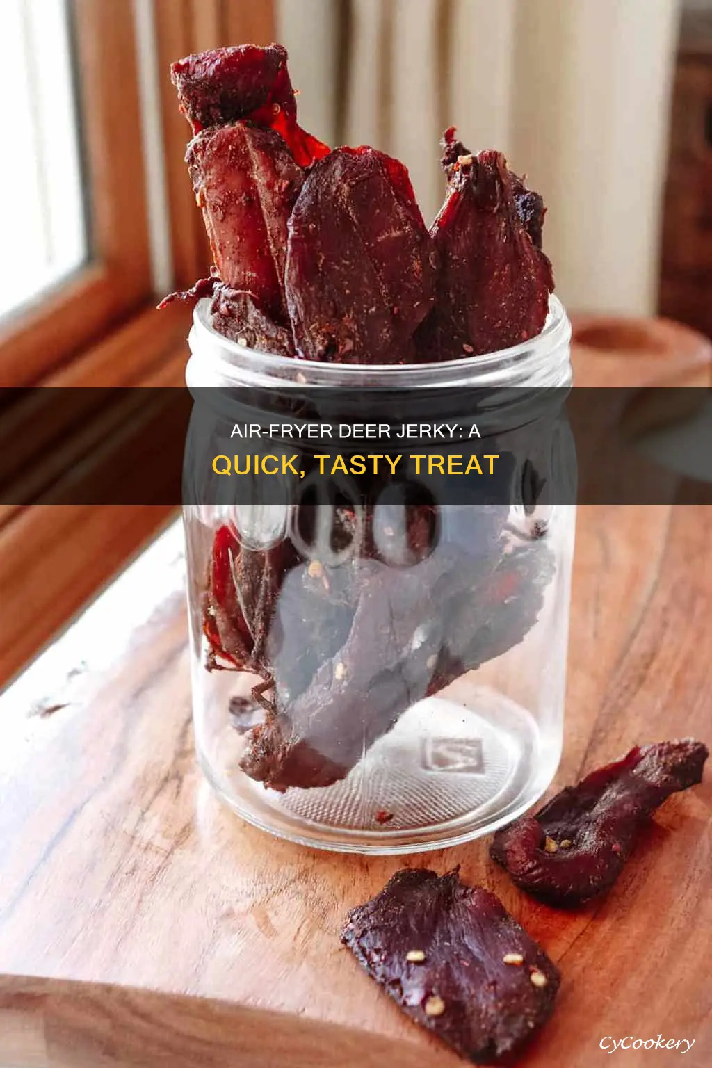 how to cook deer jerky in air fryer