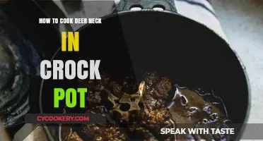 Deer Neck Delight: Slow-Cooked Perfection