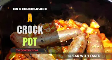 Deer Sausage Crock Pot Cooking Guide