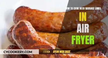 Air-Fryer Deer Sausage Links: Quick, Crispy, and Delicious!