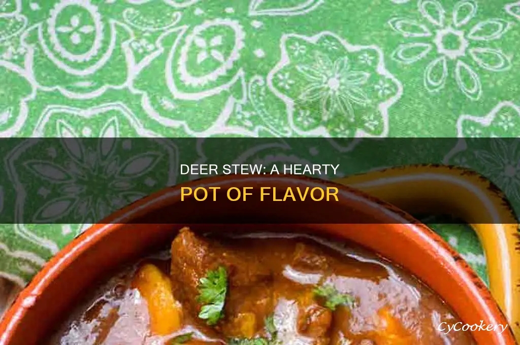 how to cook deer stew in pot