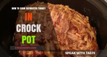 Crock Pot Cooking: Defrosted Turkey Perfection
