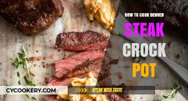 Denver Steak Perfection: Crock Pot Cooking Guide