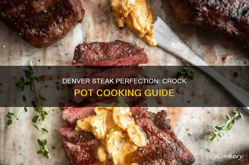 how to cook denver steak crock pot