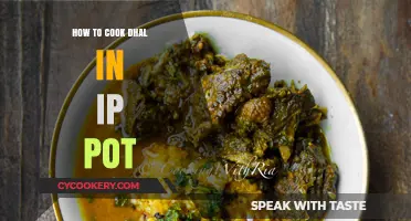 IP Pot Dhal: Quick, Easy, and Delicious