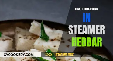 Steaming Soft Dhoklas: Hebbar's Style