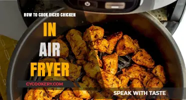 Crispy Chicken Delight: Air Fryer Diced Chicken Mastery