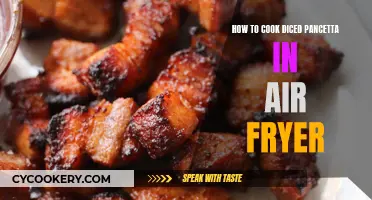 Air-Fryer Diced Pancetta: Quick, Crispy, Delicious
