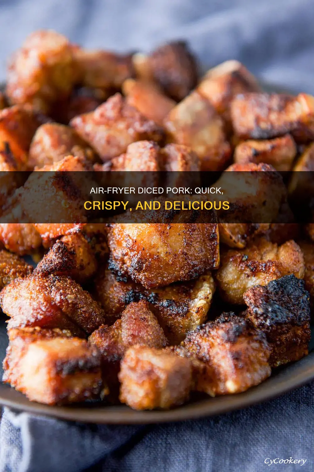 how to cook diced pork in air fryer