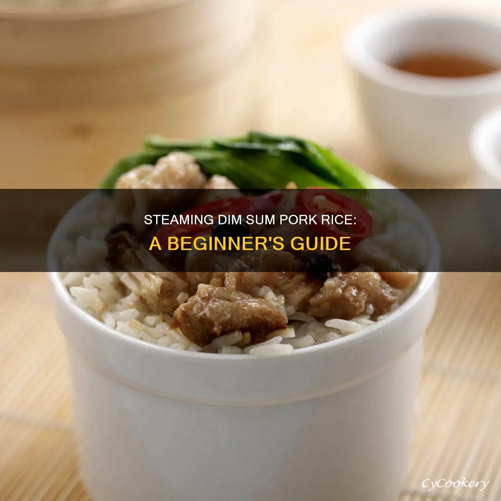 how to cook dim sum pork steamed rice